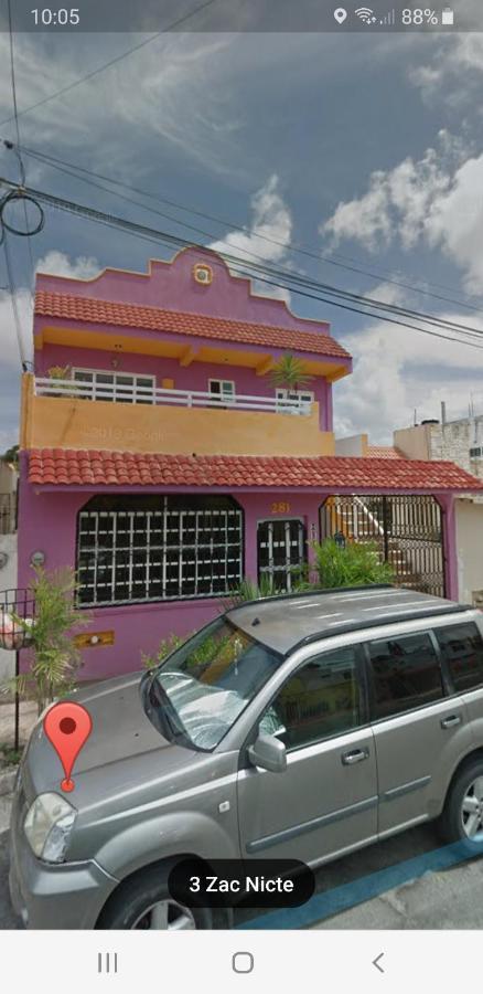 Casa Zac Nicte Mx-Habitacion Ixchel Канкун Екстериор снимка